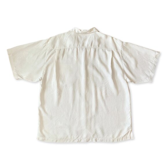 Tommy Bahama Silk Button Up Camp Collar Short Sleeve Shirt Resort Wear Vacation - Picture 2 of 10